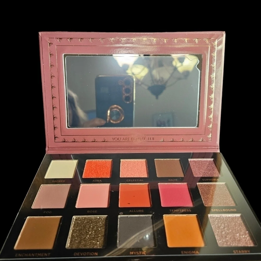 ACE BEAUTE Mystic Romance Smokey Eyeshadow palette.